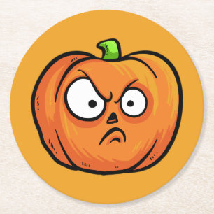 Halloween Pumpkins paper onderzetters 2