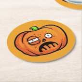 Halloween Pumpkins paper onderzetters 8 (Gebogen)