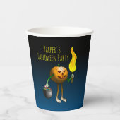Halloween Pumpkins Papieren Bekers (Voorkant)