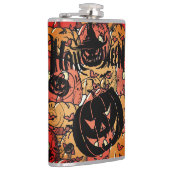 Halloween, Pumpkins Party, Black Pink Heupfles (Rechts)