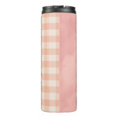 Halloween, Pumpkins Party, Black Pink Thermosbeker (Achterkant)