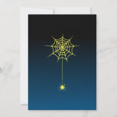 Halloween Pumpkins Party Kaart (Achterkant)