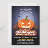 Halloween Pumpkins Party Uitnodiging (Voorkant)