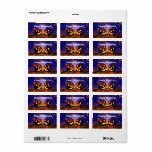 Halloween Pumpkins Plays Etiket (Full Sheet)