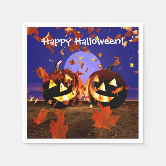 Halloween Pumpkins Plays Servet (Voorkant)