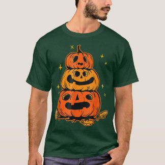 Halloween Pumpkins - Pompoentower Grafisch voor Ki T-shirt