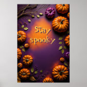Halloween Pumpkins Poster (Voorkant)