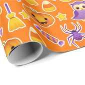 Halloween Pumpkins Snoep is eigenaar van Spiders P Cadeaupapier (Rol Hoek)