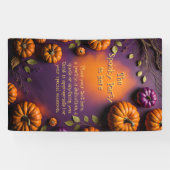 Halloween Pumpkins Spandoek (Horizontaal)