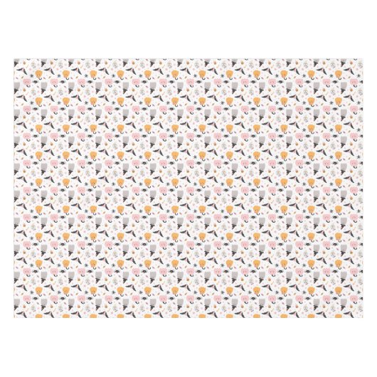 Halloween Pumpkins, Spiders, Ghost, Bats en Snoep Tafelkleed (Voorkant (Horizontaal))