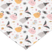 Halloween Pumpkins, Spiders, Ghost, Bats en Snoep Tafelkleed (Gekanteld)