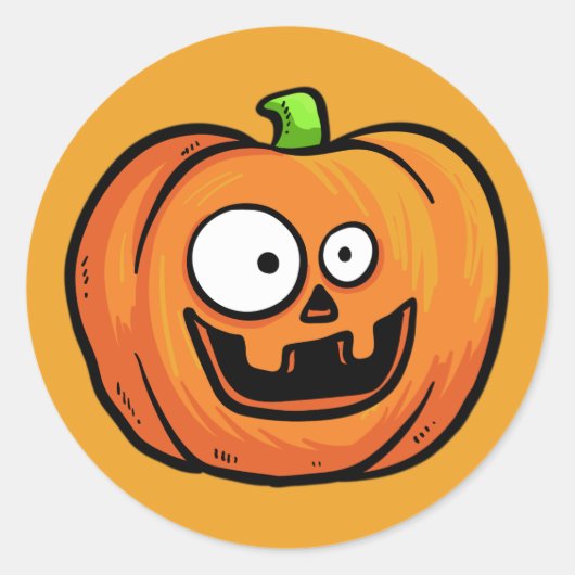 Halloween Pumpkins stickers 3 (Voorkant)