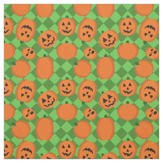 Halloween Pumpkins Stof (Swatch)