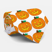 Halloween Pumpkins Stropdas (Opgerold)