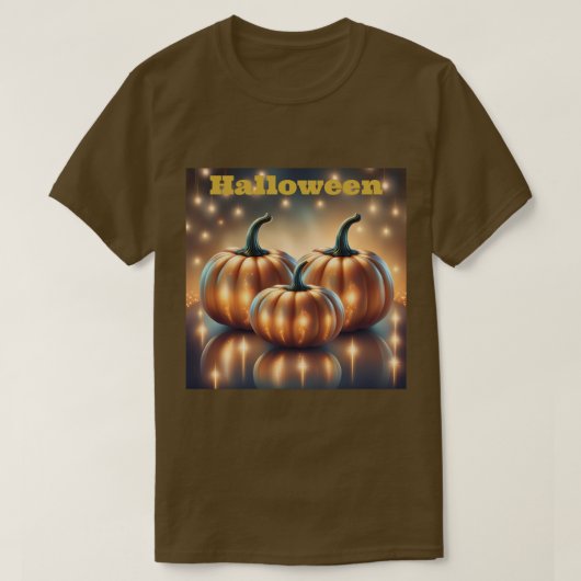 Halloween Pumpkins T-Shirt (Design voorkant)