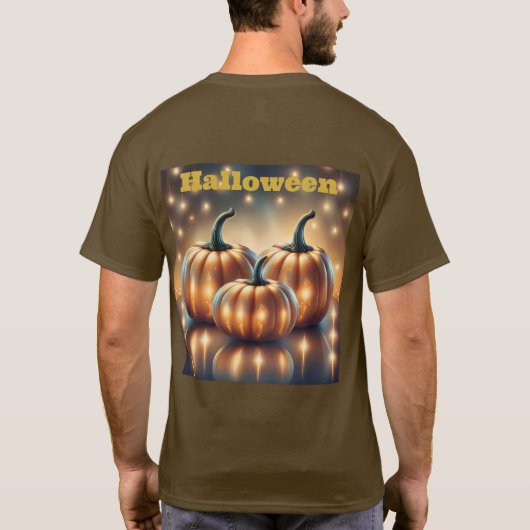Halloween Pumpkins T-Shirt (Achterkant)