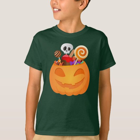 Halloween Pumpkins T-Shirt (Voorkant)