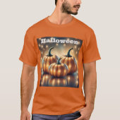 Halloween Pumpkins T-Shirt (Voorkant)