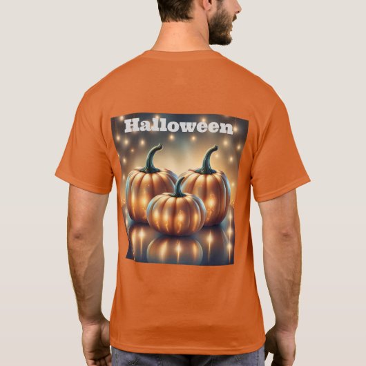 Halloween Pumpkins T-Shirt (Achterkant)