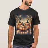 Halloween Pumpkins T-Shirt (Voorkant)