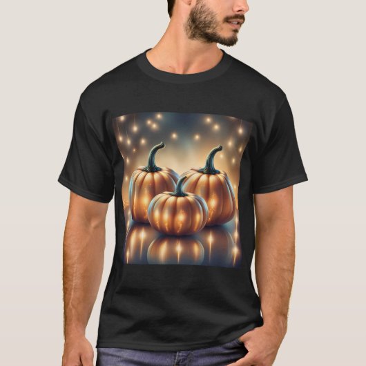 Halloween Pumpkins T-Shirt (Voorkant)