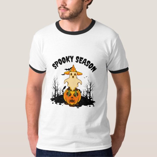 Halloween Pumpkins T-Shirt (Voorkant)