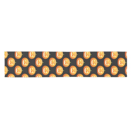 Halloween Pumpkins Table Runner Korte Tafelloper (Horizontaal)