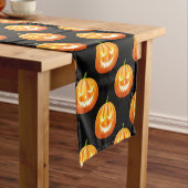 Halloween Pumpkins Table Runner Korte Tafelloper (Voorbeeld)