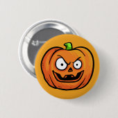Halloween Pumpkins-toets 2 Ronde Button 5,7 Cm (Voorkant /achterkant)