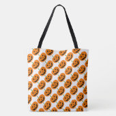 Halloween Pumpkins Tote Bag (Achterkant)