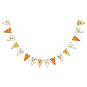 Halloween Pumpkins Triangle Bunting Banner (Alle)