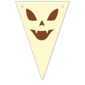Halloween Pumpkins Triangle Bunting Banner (Derde vlag)