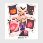 Halloween Pumpkins Vrouwelijk Sticker (Vel)