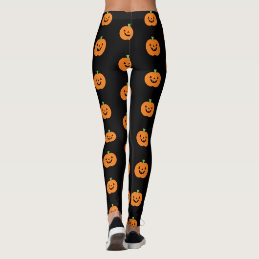 Halloween Pumpkins Women's Leggings (Achterkant)