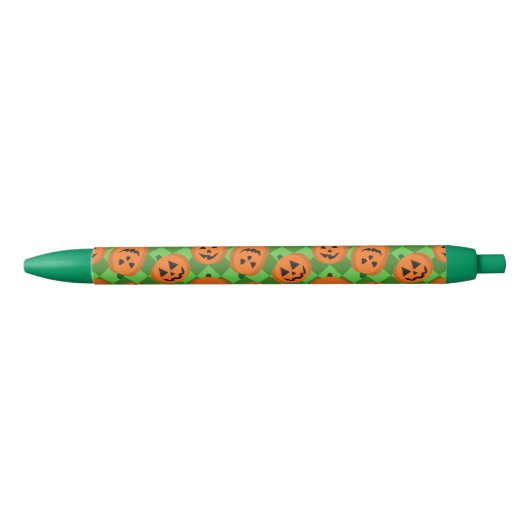 Halloween Pumpkins Zwarte Inkt Pen (Voorkant)
