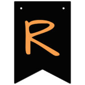 Halloween Pun Creepin it Real Funny w Pumpkins Vlaggetjes (Tweede vlag)