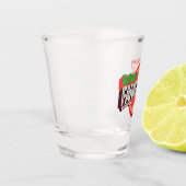 Halloween Pun Een fantastische avond Shot Glas (Links)