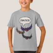 Halloween Pun: Fangtastic T-Shirt (Voorkant)