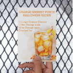 Halloween Punk Drink Recept Partijen Briefkaart<br><div class="desc">Dit ontwerp kan op het gebied worden gepersonaliseerd dat door de foto en/of tekst te veranderen wordt verstrekt. Of het kan worden aangepast door te klikken deze Sjabloon personaliseert en dan de klik te kiezen om verdere optie aan te passen en de kleur van de achtergrond te schrappen of te...</div>