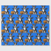 Halloween Puppy Cadeaupapier (Vlak)