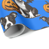 Halloween Puppy Cadeaupapier (Rol Hoek)