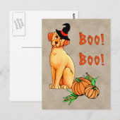 Halloween Puppy Dog Briefkaart (Voorkant / Achterkant)