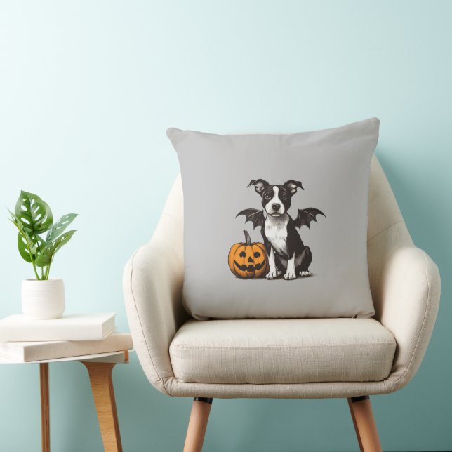 Halloween Puppy Kussen (Stoel)