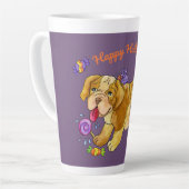 Halloween Puppy Latte Mok (Linkerhoek)