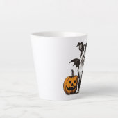 Halloween Puppy Latte Mok (Voorkant)