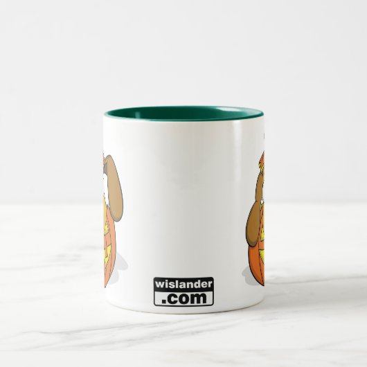 Halloween Puppy Mok (Center)