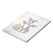 Halloween Puppy Notitieblok (Linkerzijde)