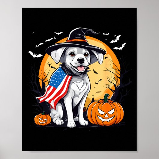 Halloween puppy poster (Voorkant)