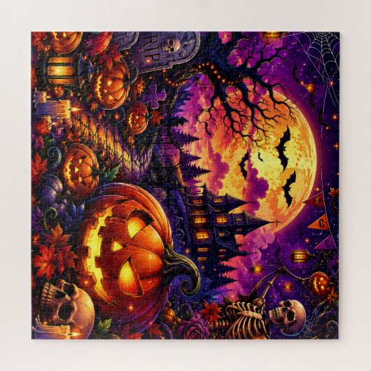 Halloween Puzzel (Horizontaal)