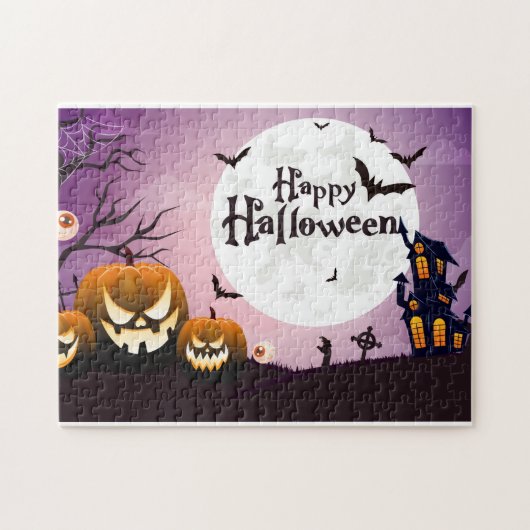 Halloween puzzel (Horizontaal)